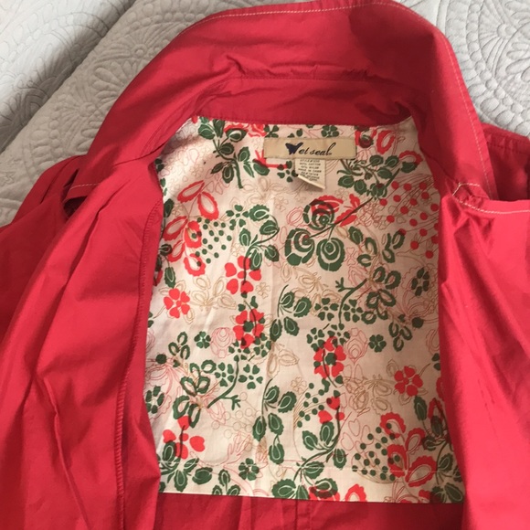 Wet Seal red short jacket. Size L. - Picture 8 of 8